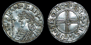 British Anglo-Saxon - Cnut - Short Cross Penny