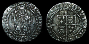 English Tudor - Henry VIII - Sovereign Penny