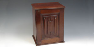Coin Cabinet - Antique Mahogany