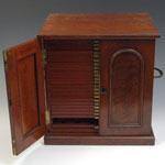 Coin Cabinet - Antique Mahogany - by Turton