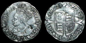 English Tudor - Philip and Mary - Groat