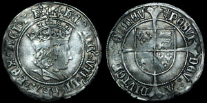 English Tudor - Henry VII - Tentative Issue - Profile Groat