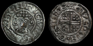English Medieval - John - Short Cross Penny - Canterbury - Hue