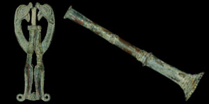 Bronze Age - Luristan - Two-Piece Staff