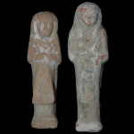 Egypt - Two Clay Shabtis