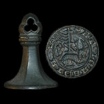 English Medieval - Bronze Seal Matrix - RICARDI TAS