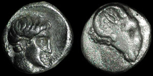 Greece - Caria - Halicarnassus - Autonomous - Hemiobol