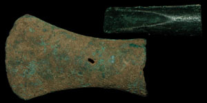 British Bronze Age - Socketted Gouge and Axe