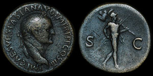 Roman Imperial - Vespasian - Sestertius