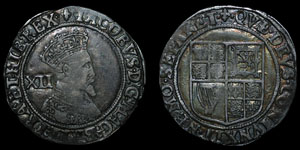 English Stuart - James I - Shilling