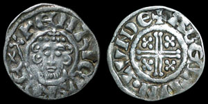 English Medieval - John - Short Cross Penny - London - Abel