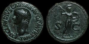 Roman Imperial - Claudius - As