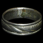 English Medieval - Silver Gilt Finger Ring
