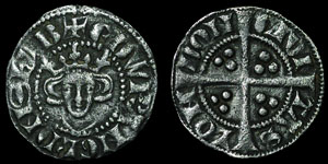 English Medieval - Edward I - Halfpenny - London