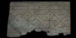 Roman - Lead Coffin Plate.