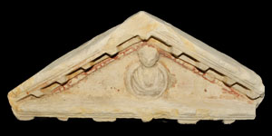 Egyptian Limestone Pediment