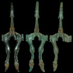 Italic - Set of Three Bronze 