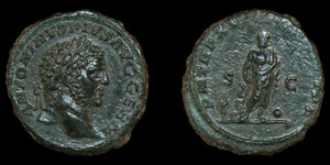 Caracalla - Aesculapius - As