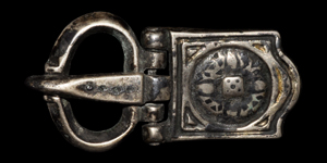 Silver-Gilt Byzantine Style Buckle
