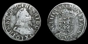 France - Lorraine - Henry II - Teston