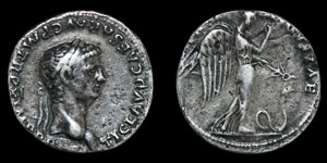 Claudius - Pax-Nemesis - Denarius