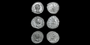 Group of Julia Domna and Julia Maesa Denarii [3]