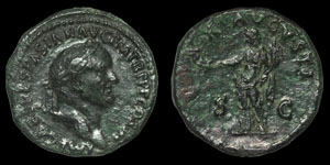 Vespasian - Pax - Sestertius