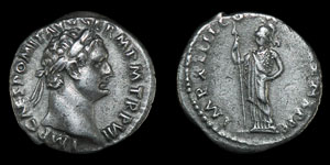 Domitian - Minerva - Denarius