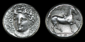 Larissa - Thessaly - Didrachm