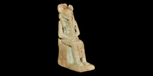 Faience Sekhmet Amulet
