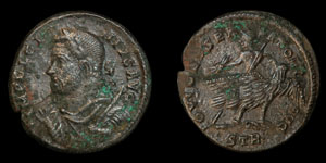 Licinius I - Jupiter - Billon Argentius