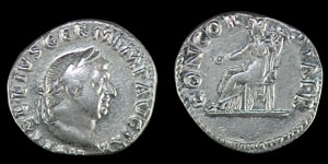 Vitellius - Concordia - Denarius