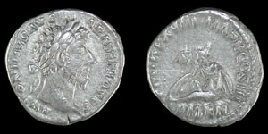 Marcus Aurelius - Armenia - Denarius