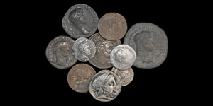 Facsimile Greek and Roman Coin Group [10]