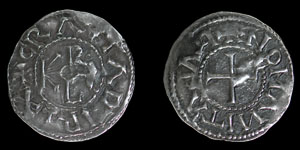 France - Carolingian - Charles The Bald - Denier