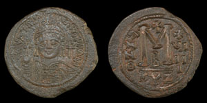 Justinian I - Cyzicus - Follis