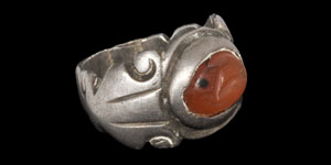 Silver Intaglio Ring