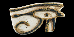 White Eye of Horus Amulet