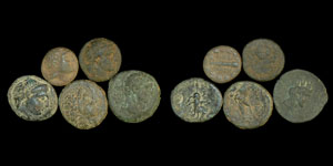 Group of Mixed Bronzes [5]