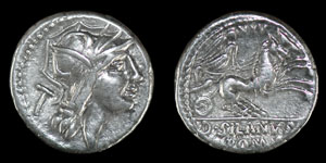 D. Junius Silanus - Denarius