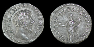Marcus Aurelius - Providentia - Denarius
