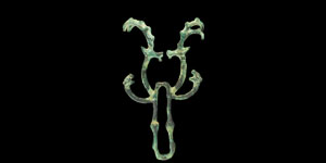 Luristan Bronze Master of Animals Sceptre Head