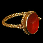 Roman - Gold Ring with 