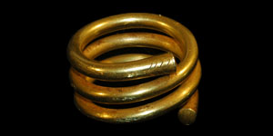 Greek - Gold Hair Spiral