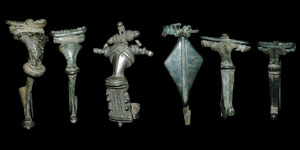 Roman - Six Bow Brooches