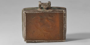 Silver Box Pendant with Demetrios I Seal Intaglio