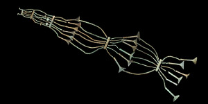 Bronze Chatelaine Pendant Group