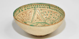 Persian Style Green-Glazed Bowl