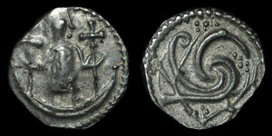 Anglo-Saxon - Series U, Type 23b - Secondary Sceatta