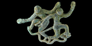 Bronze Dancers Plaque